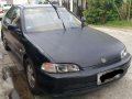 Honda Civic LX ESI look 1994 model Black-7