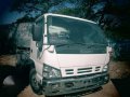 1145 #5 Isuzu Elf Aluminum Closed Van Truck-1