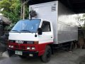 4bc2 alum close van isuzu elf nkr truck 14 feet 6 wheels-2