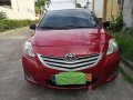 Excellent condition Toyota Vios 2012 RED MT for sale-0