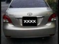 Well maintained Toyota Vios 1.3 E MT 2010 model silver color for sale-1