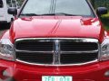 2005 Dodge Durango 4WD V8 4.7L AT Red For Sale-1