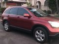 2007 Honda CR-V 4x2 MT Red For Sale-1