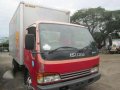 1121 #2 Isuzu Elf Aluminum Closed Van Truck-2