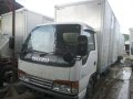 1118 #6 Isuzu Elf Aluminum Closed Van Truck-4