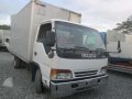 TMS 1129 #25 Isuzu Elf Aluminum Closed Van Truck-1