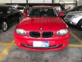 BMW 116i 2009 Automatic Red For Sale-1