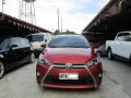 2015 Toyota Yaris G Automatic Red for sale-4