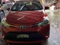 For sale 2016 Toyota Vios E Manual Red Gas-1