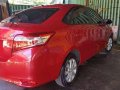 For sale 2016 Toyota Vios E Manual Red Gas-2