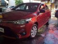 For sale 2016 Toyota Vios E Manual Red Gas-0