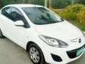 Mazda 2 2013 model White for sale-1