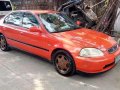 Honda Civic Orange Sedan 1996 for sale-1