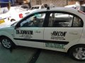 Taxi Kia Rio 2008 Manual White for sale-1
