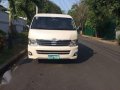 Toyota Hiace Super Grandia 2013 White For Sale-0