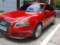 2008 Audi A4 TDI Diesel Engine Rare Red Color-0