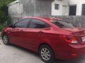 Hyundai Accent 2014 MT Red for sale-1