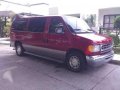 Ford E150 Red Fresh for sale-1