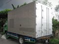 Isuzu Elf npr Aluminum Van Green for sale-5