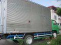 Isuzu Elf npr Aluminum Van Green for sale-4