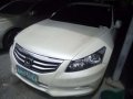 2012 Honda Accord AT White For Sale-2