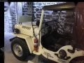 Jeep Willys Vintage Military White -1