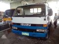 Isuzu Elf 14ft drop side with lifter-1