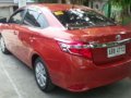 2015 Toyota Vios G 1.5 AT Red For Sale-1