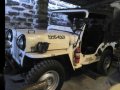 Jeep Willys Vintage Military White -2