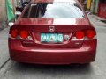 Honda Civic 2008 Red Manual For Sale-2