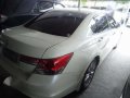 2012 Honda Accord AT White For Sale-3