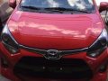 2017 Toyota Wigo Red AT For Sale-0