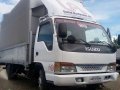 4HJ1 Isuzu Elf Canvass Cloth Wingvan with Power Lifter 16pt5ft Japan-0