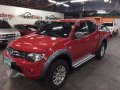 Mitsubishi Strada GLS 4X4 AT 2010 Red -0