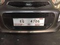 Kia Picanto 2016 MT Gray For Sale-3
