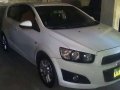 Chevrolet Sonic 2013 White MT For Sale-1