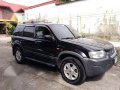 Ford Escape XLT 2004 AT Black For Sale-0