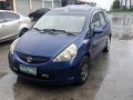Honda Jazz 2006 Manual Blue For Sale-1