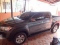 Toyota Hilux Gray 2016 AT 4X4 For Sale-0