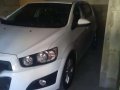 Chevrolet Sonic 2013 White MT For Sale-2