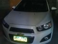 Chevrolet Sonic 2013 White MT For Sale-0