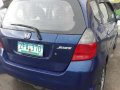 Honda Jazz 2006 Manual Blue For Sale-5
