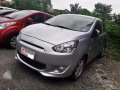 Hatchback Mitsubishi Mirage 2015 Automatic 12tkm Mileage-2