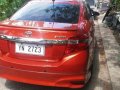 2015 Toyota Vios E Orange AT-5