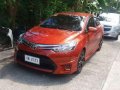 2015 Toyota Vios E Orange AT-1