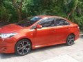 2015 Toyota Vios E Orange AT-0