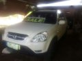 2004 Honda CRV Manual White -0