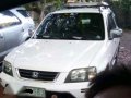 Honda Cr-v 2000 White Manual For Sale-1