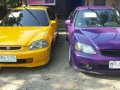 For sale Honda Civic yellow 97 -0