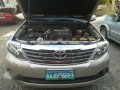 2012 Toyota Fortuner G AT Beige For Sale-3
